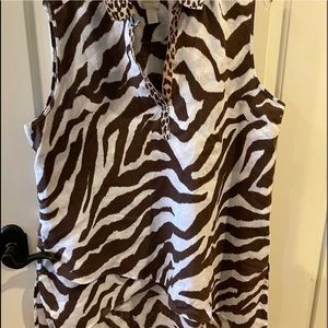Chico’s Animal Print Sleeveless Top Chico’s 3